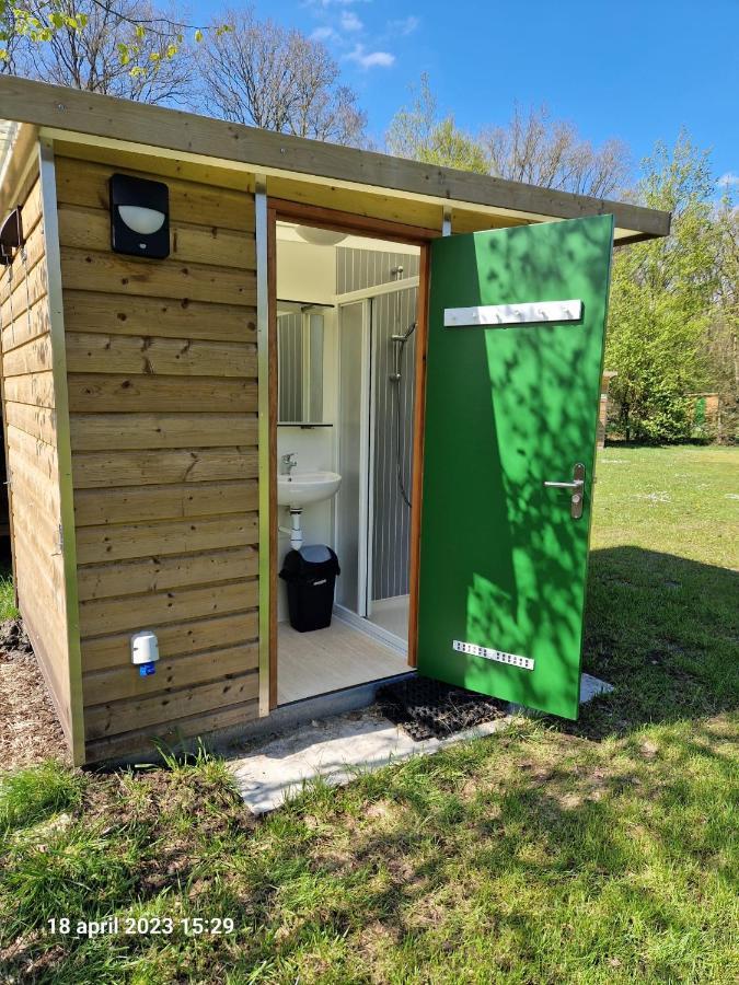 Camping Alkenhaer Appelscha Lege Kampeerplaats Met Prive Sanitair Dış mekan fotoğraf