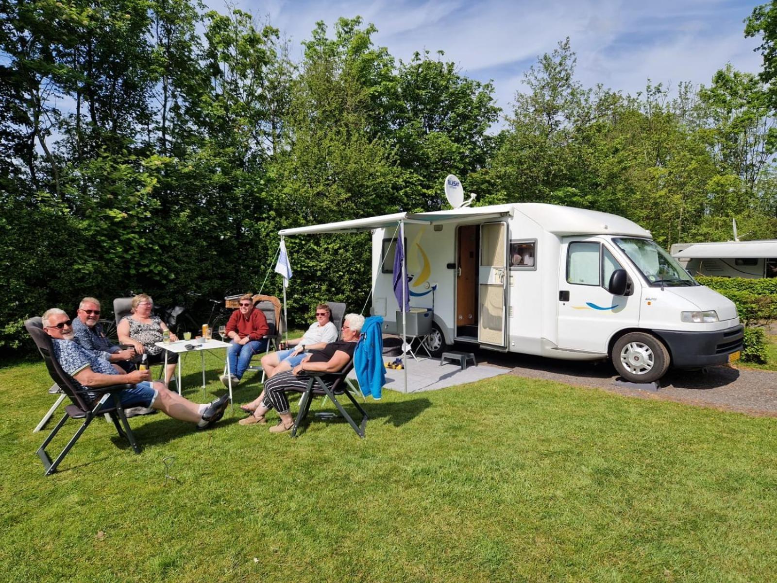 Camping Alkenhaer Appelscha Lege Kampeerplaats Met Prive Sanitair Dış mekan fotoğraf