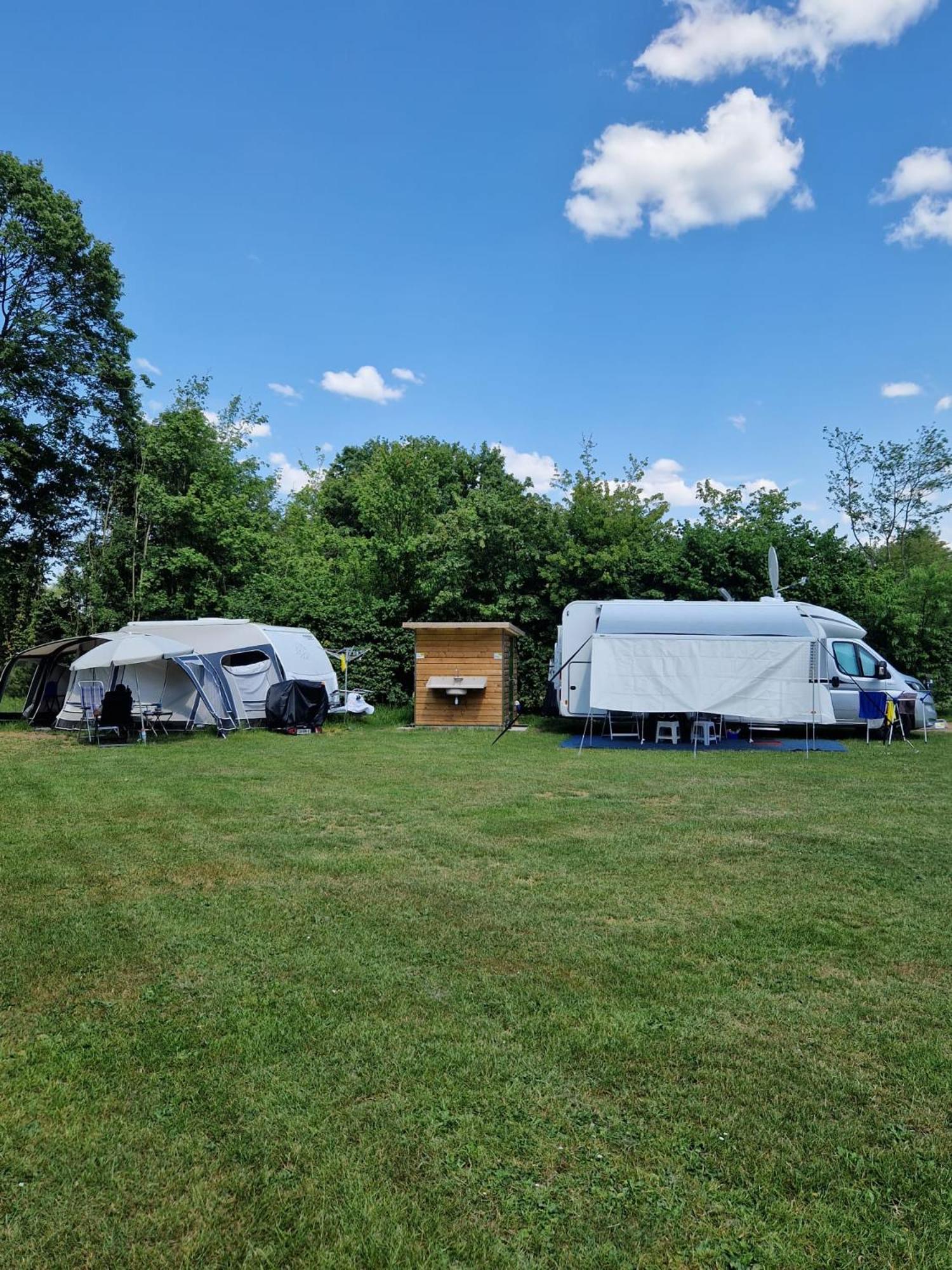 Camping Alkenhaer Appelscha Lege Kampeerplaats Met Prive Sanitair Dış mekan fotoğraf